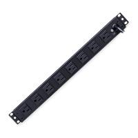PDU CYBERPOWER (PDU15B8R), 15A, 1U, 120V, NEMA 5-15P, 8 NEMA 5-15R PDU CYBERPOWER (PDU15B8R), 15A, 1U, 120V, NEMA 5-15P, 8 NEMA 5-15R